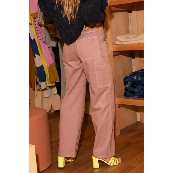 No. 6 jackson tan cotton carpenter painter pant store no 6 25 26 S 2 4 - Picture 1 of 9